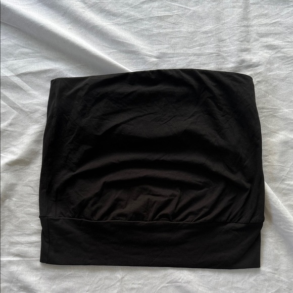 Boston Proper Black Women's Sleeveless Crop Top - Picture 1 of 5